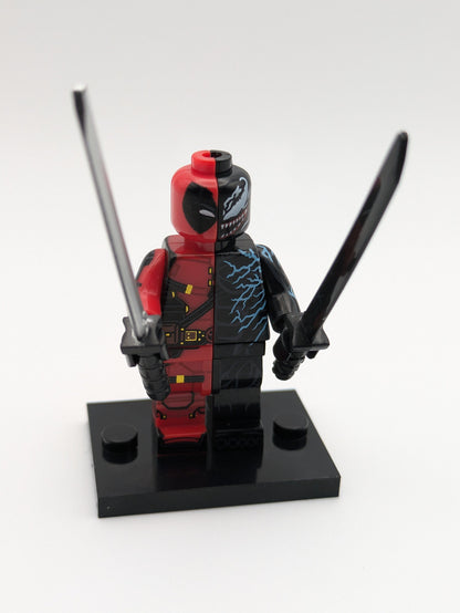 Deadpool & Wolverine - Klemmbaustein Custom Minifigur MOC