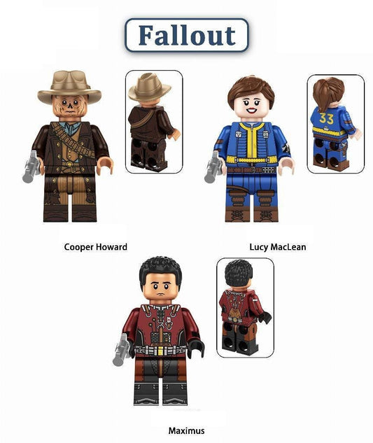Fallout / Charakter - Klemmbaustein Custom Minifigur MOC