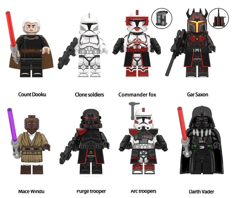 Charakter Star Wars - Klemmbaustein Custom Minifigur MOC