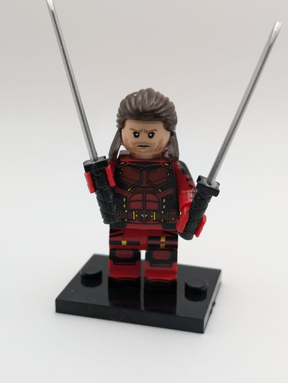 Deadpool & Wolverine - Klemmbaustein Custom Minifigur MOC