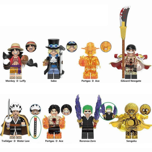 One Piece / Charakter - Klemmbaustein Custom Minifigur MOC