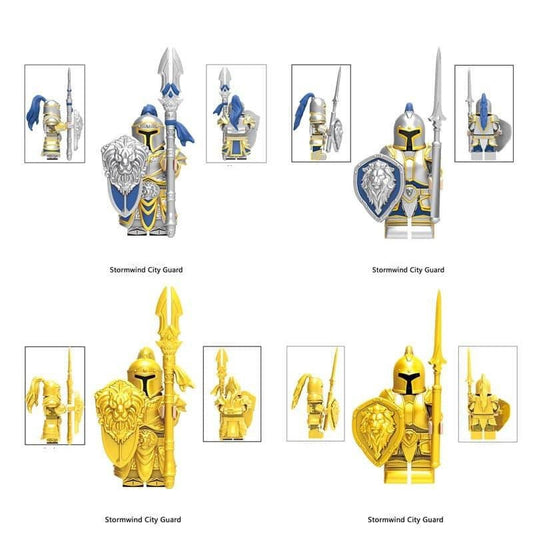 World of Warcraft Stormwind Wächter - Klemmbaustein Custom Minifigur MOC