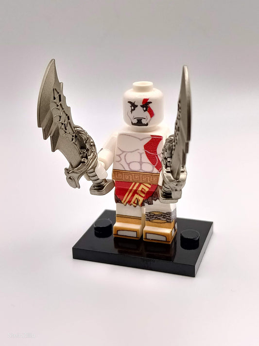 Kratos / God of War / Klemmbaustein Custom Minifigur MOC