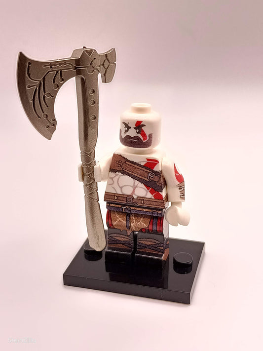 Kratos / God of War / Klemmbaustein Custom Minifigur MOC