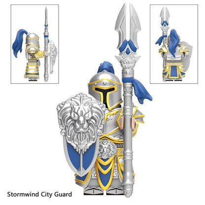 World of Warcraft Stormwind Wächter - Klemmbaustein Custom Minifigur MOC