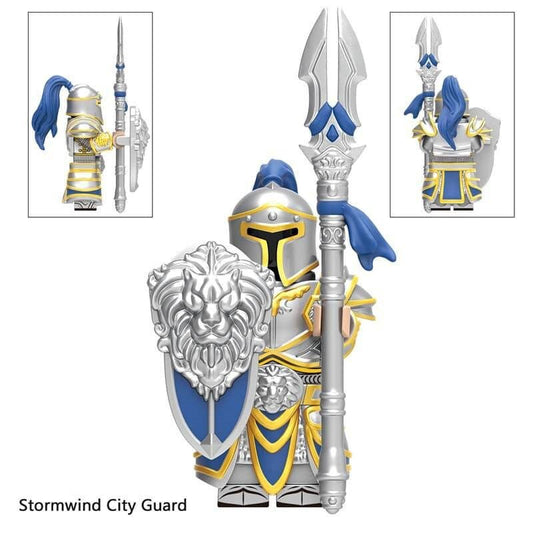 World of Warcraft Stormwind Wächter - Klemmbaustein Custom Minifigur MOC