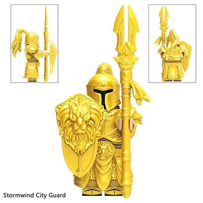 World of Warcraft Stormwind Wächter - Klemmbaustein Custom Minifigur MOC