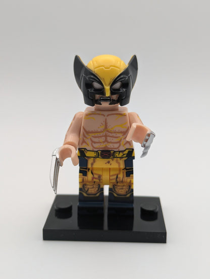 Deadpool & Wolverine Charakter - Klemmbaustein Custom Minifigur MOC