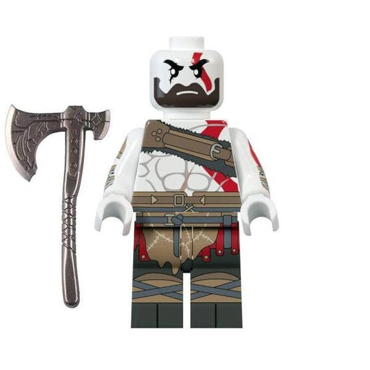 Kratos / God of War / Klemmbaustein Custom Minifigur MOC