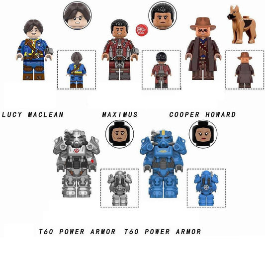 Fallout / Charakter - Klemmbaustein Custom Minifigur MOC