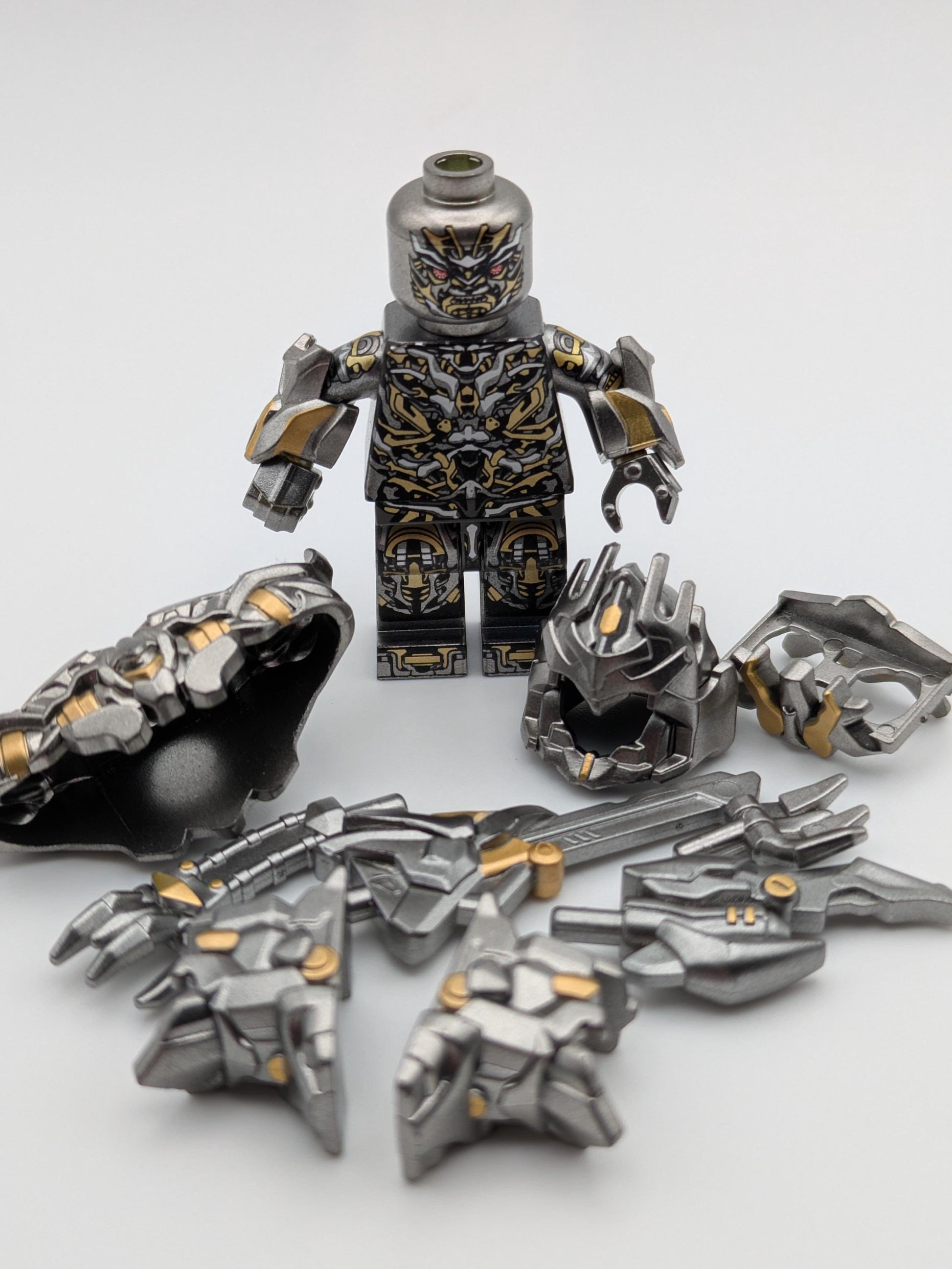 Transformers Megatron - Klemmbaustein Custom Minifigur MOC