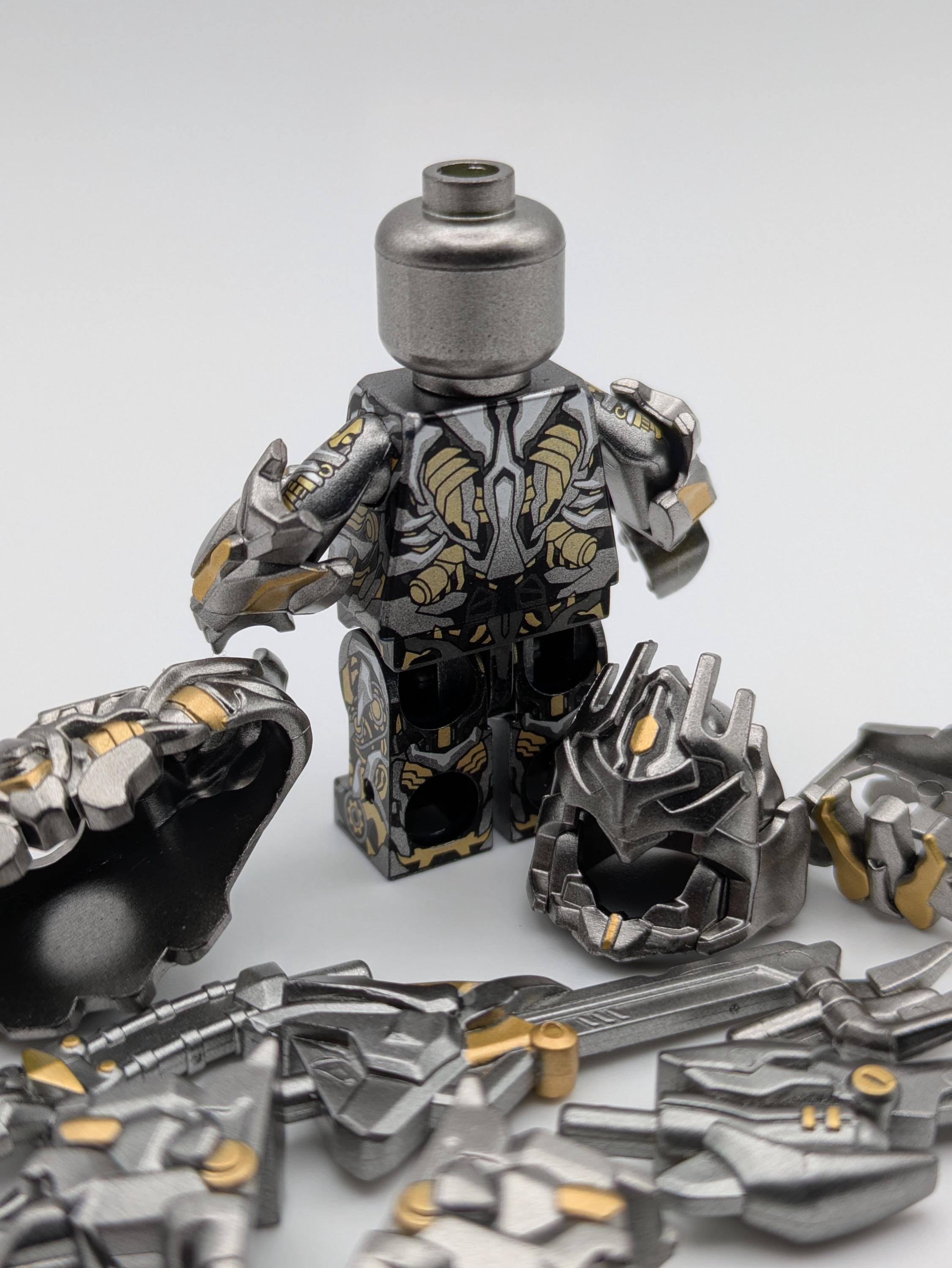 Transformers Megatron - Klemmbaustein Custom Minifigur MOC