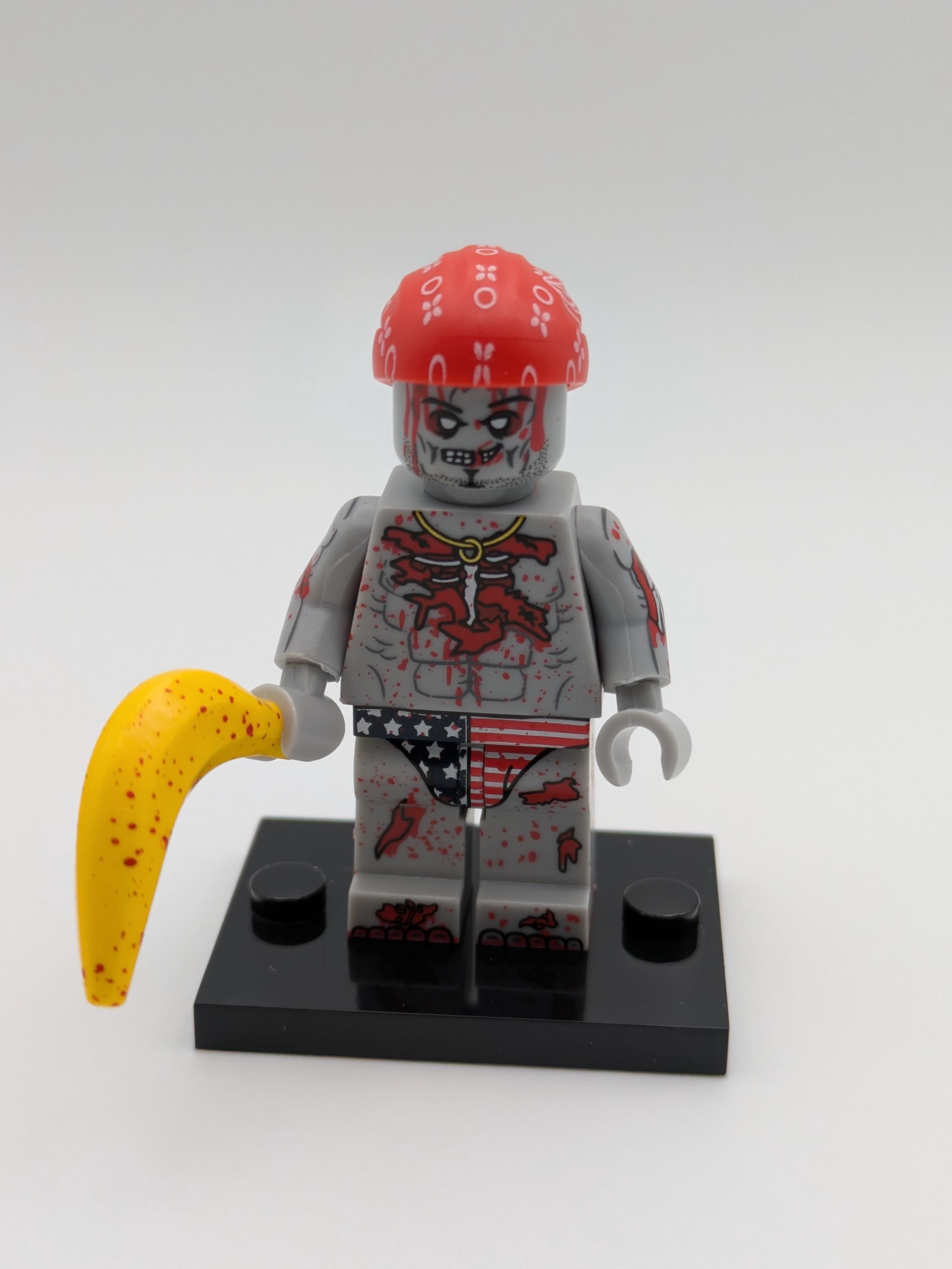 Zombie / Untote - Klemmbaustein Custom Minifigur MOC