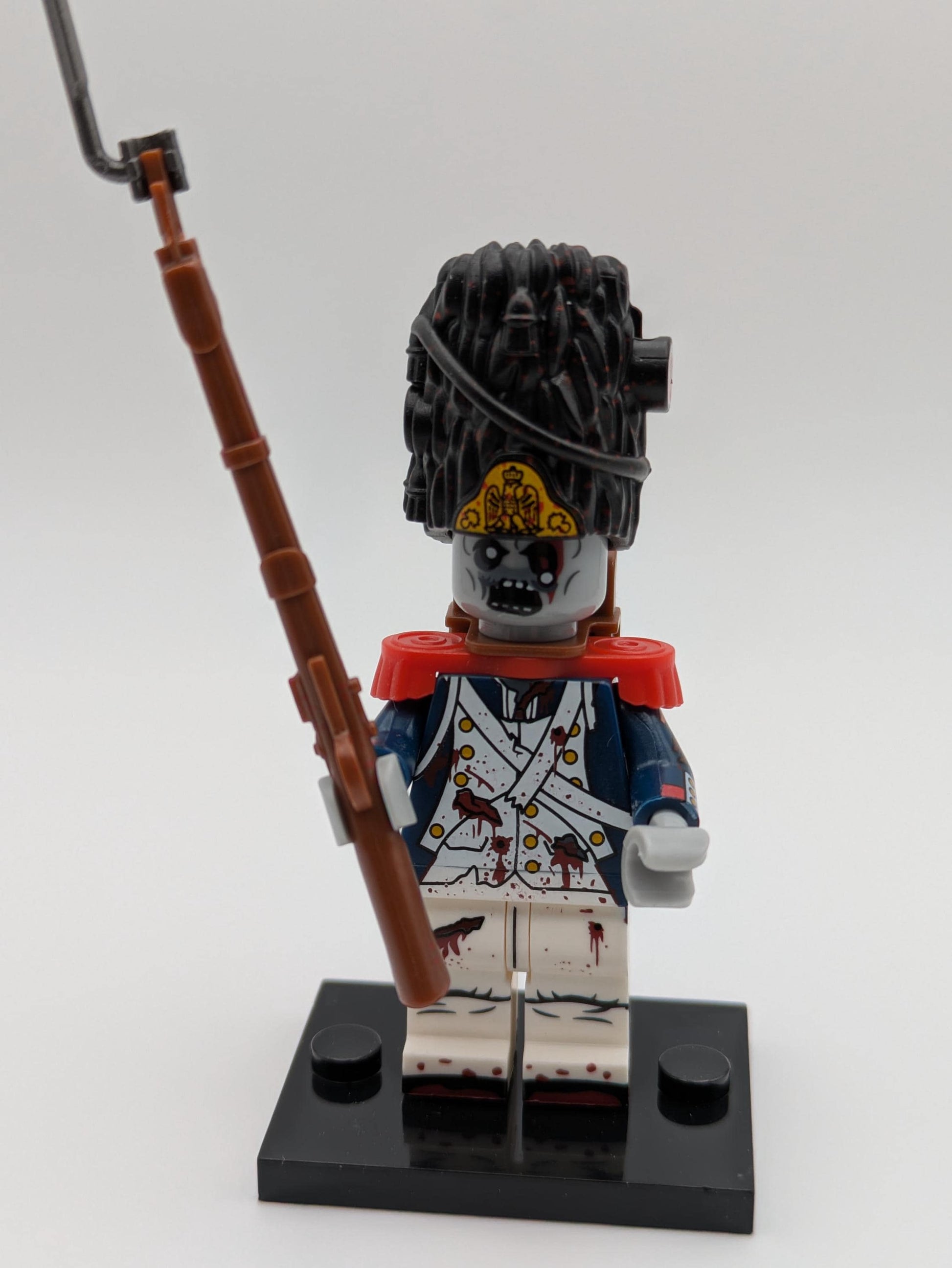 Zombie / Untote - Klemmbaustein Custom Minifigur MOC