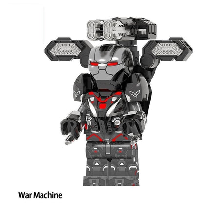 War Machine Mk 7 - Klemmbaustein Custom Minifigur MOC