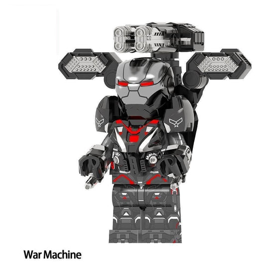 War Machine Mk 7 - Klemmbaustein Custom Minifigur MOC