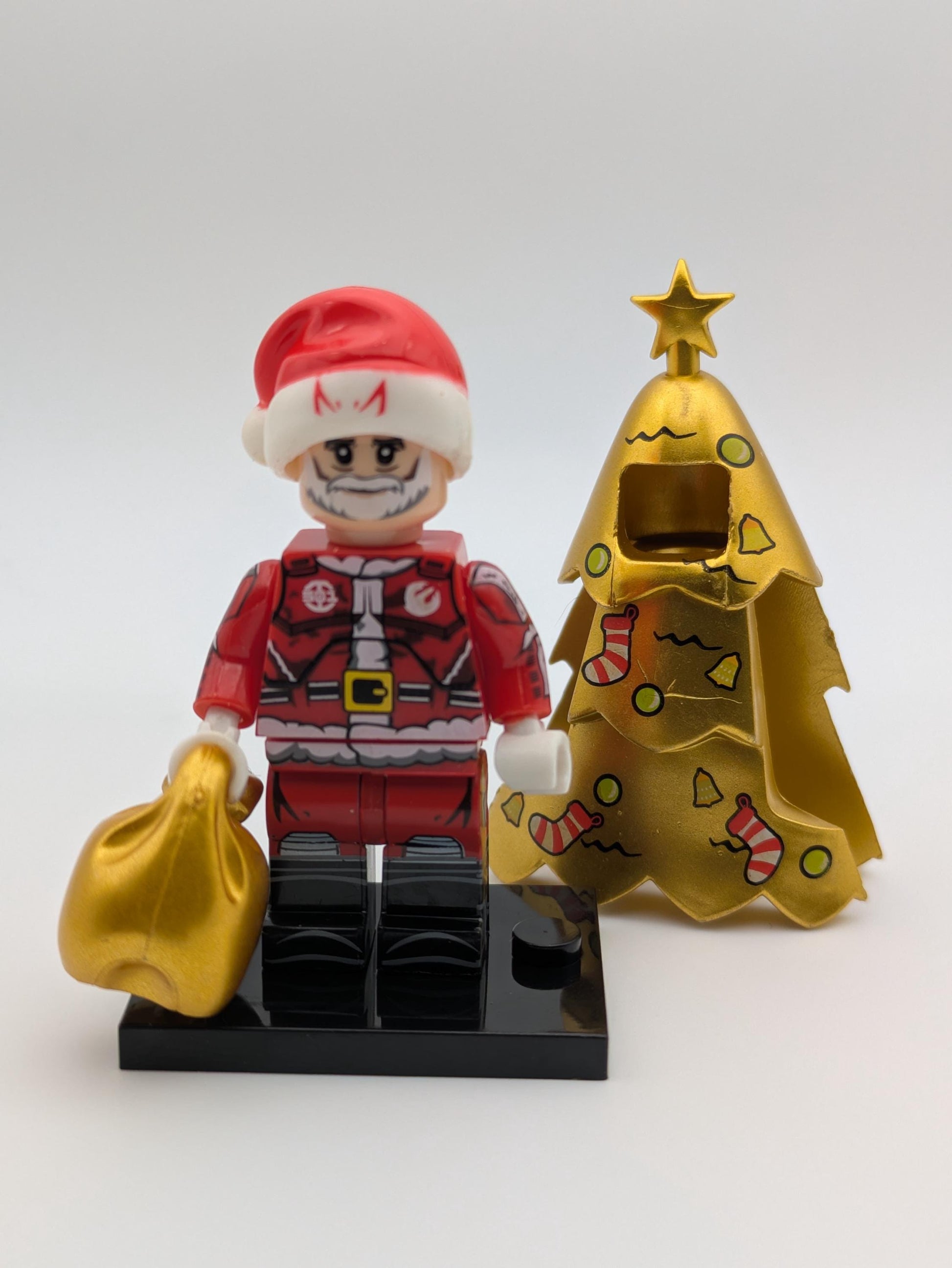 Weihnachten / Charakter - Klemmbaustein Custom Minifigur MOC
