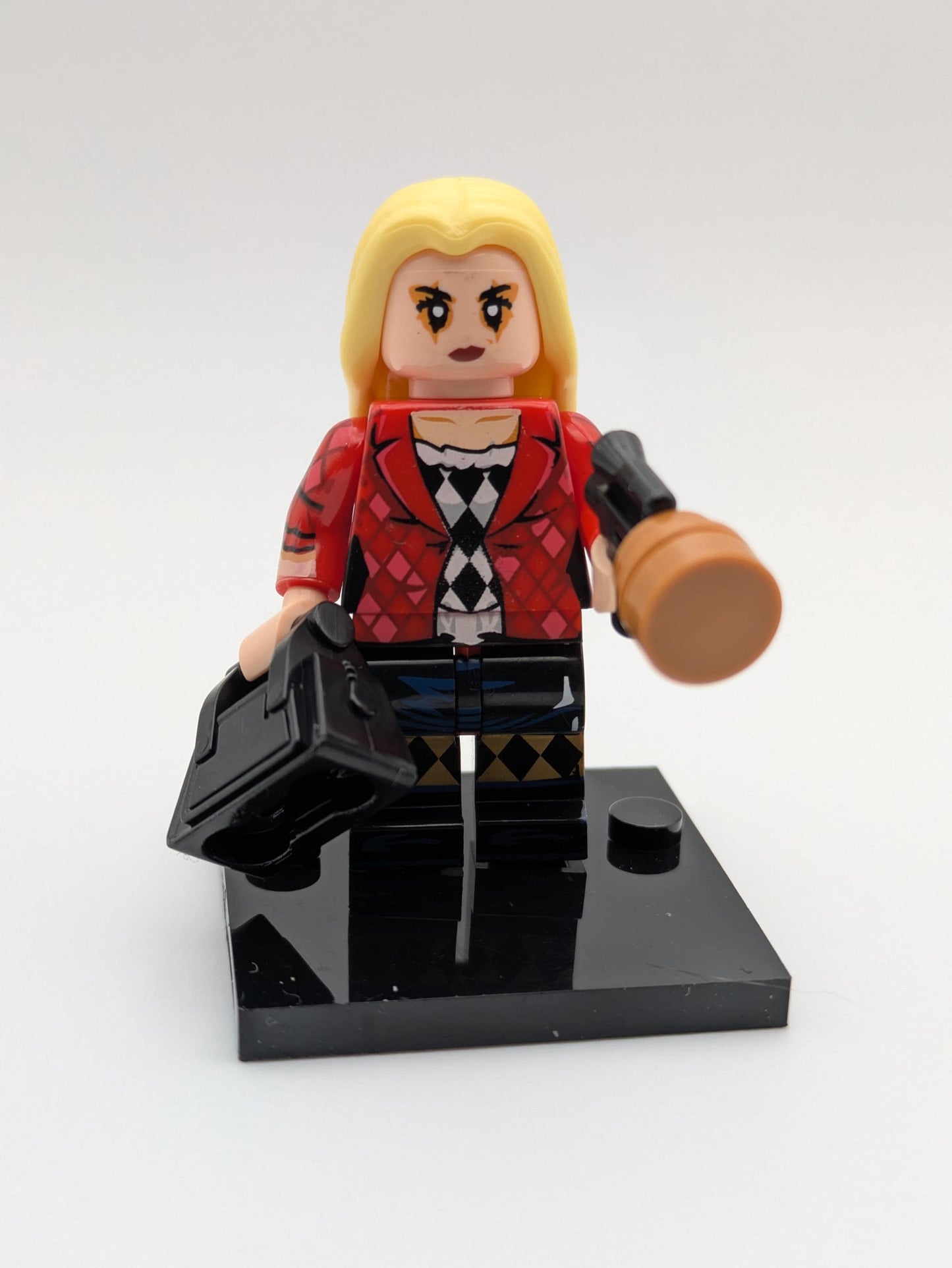 Joker Charakter - Klemmbaustein Custom Minifigur MOC