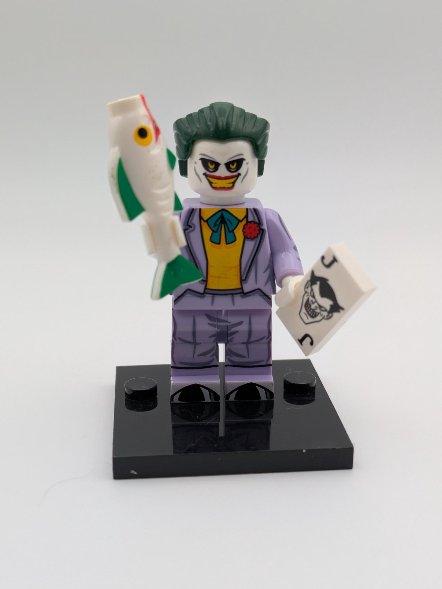 Joker Charakter - Klemmbaustein Custom Minifigur MOC