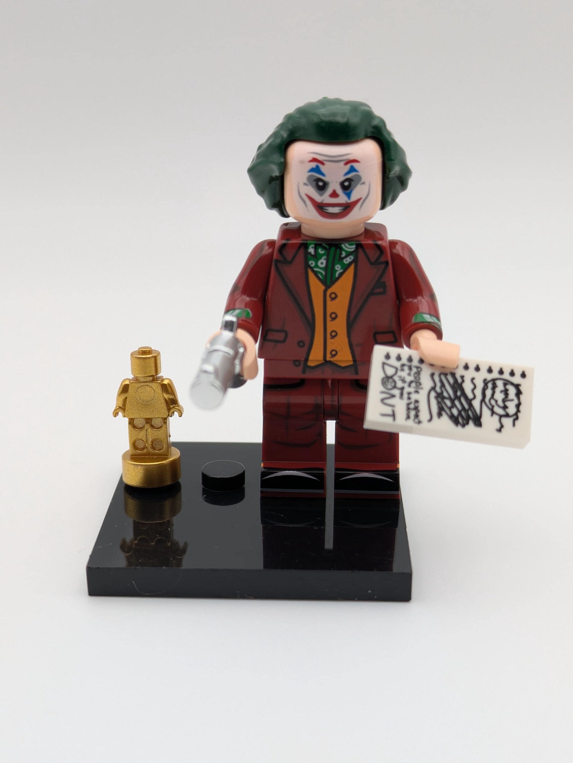 Joker Charakter - Klemmbaustein Custom Minifigur MOC