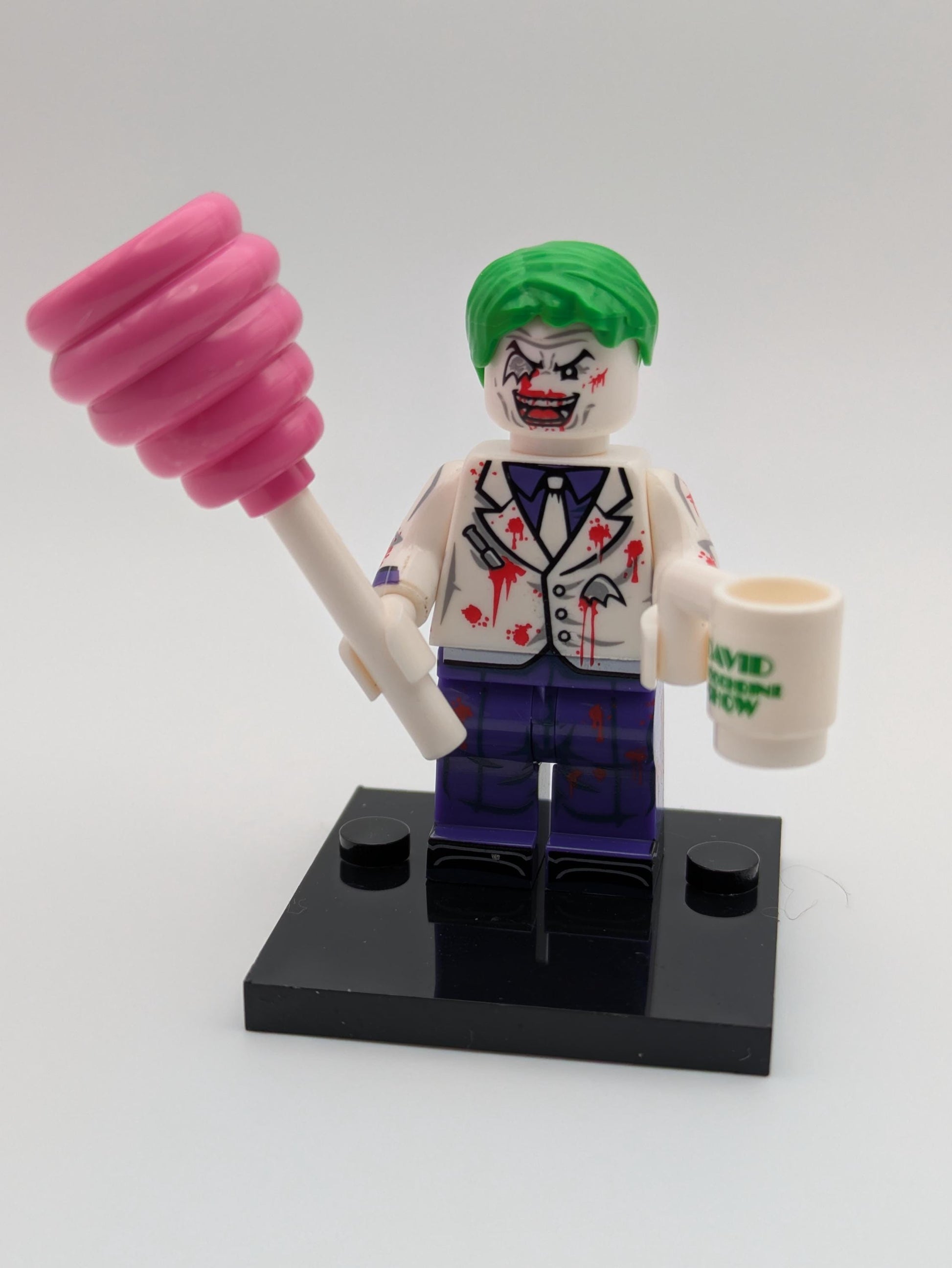 Joker Charakter - Klemmbaustein Custom Minifigur MOC