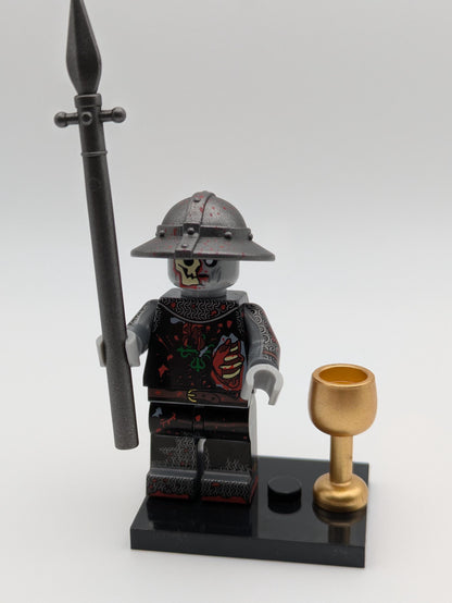 Zombie / Untote - Klemmbaustein Custom Minifigur MOC