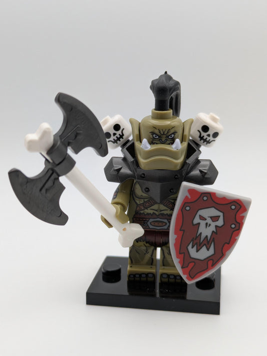 World of Warcraft Orc - Klemmbaustein Custom Minifigur MOC