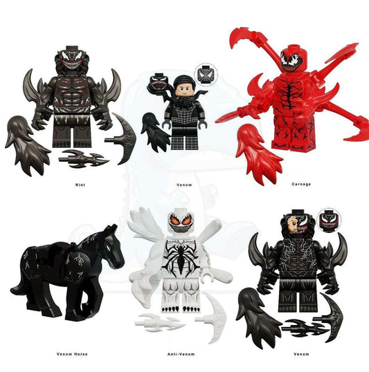 Venom Klemmbaustein Custom Minifigur MOC