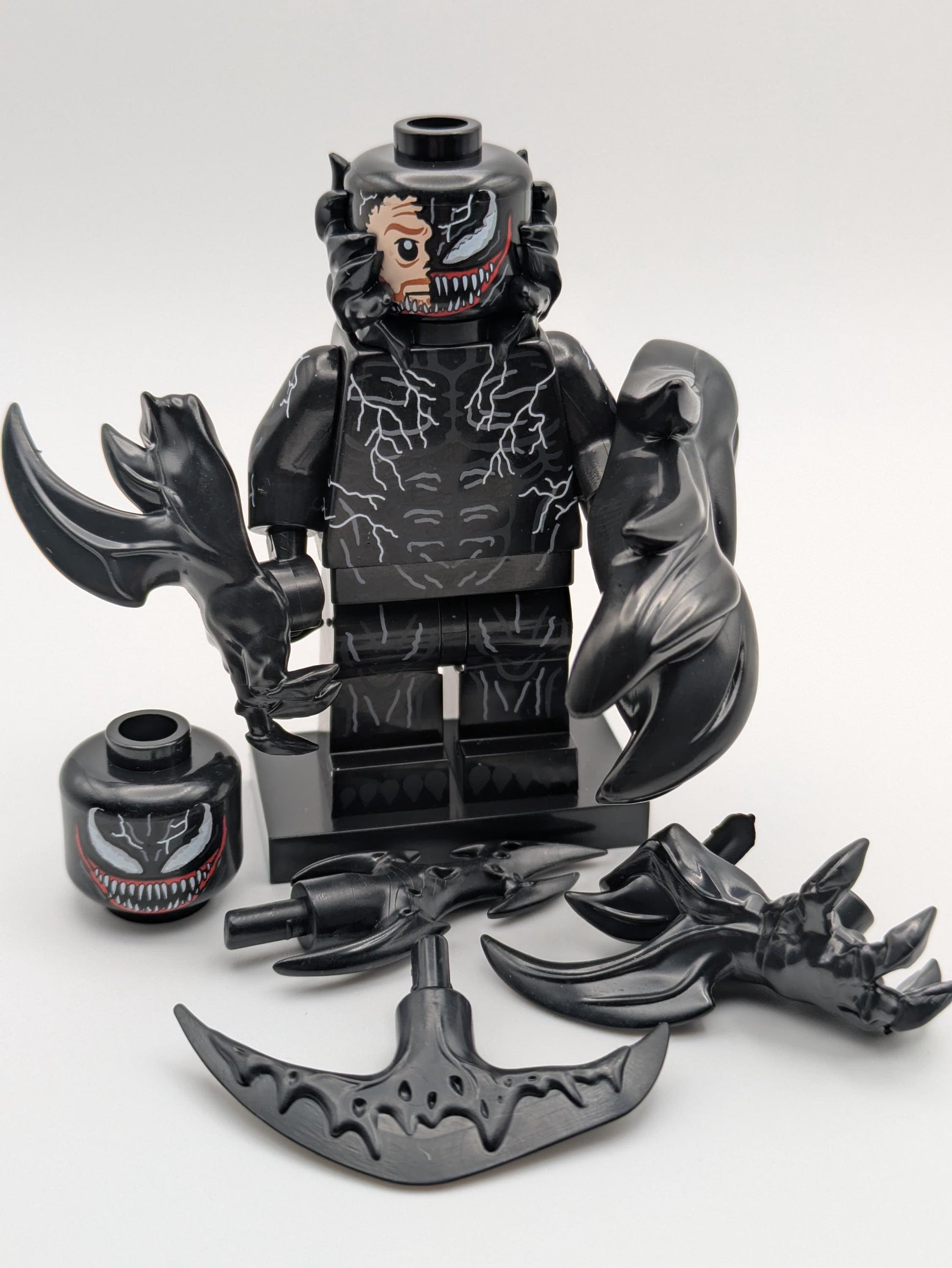 Venom Klemmbaustein Custom Minifigur MOC