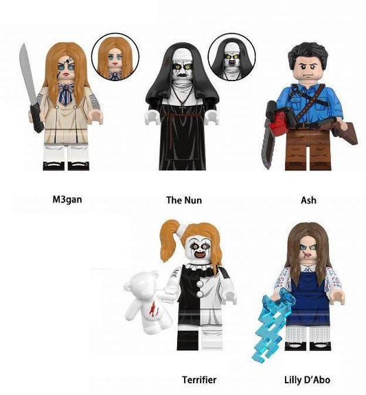 Horror Charakter - Klemmbaustein Custom Minifigur MOC