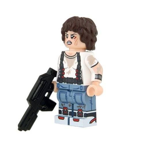 Alien Charakter - Klemmbaustein Custom Minifigur MOC