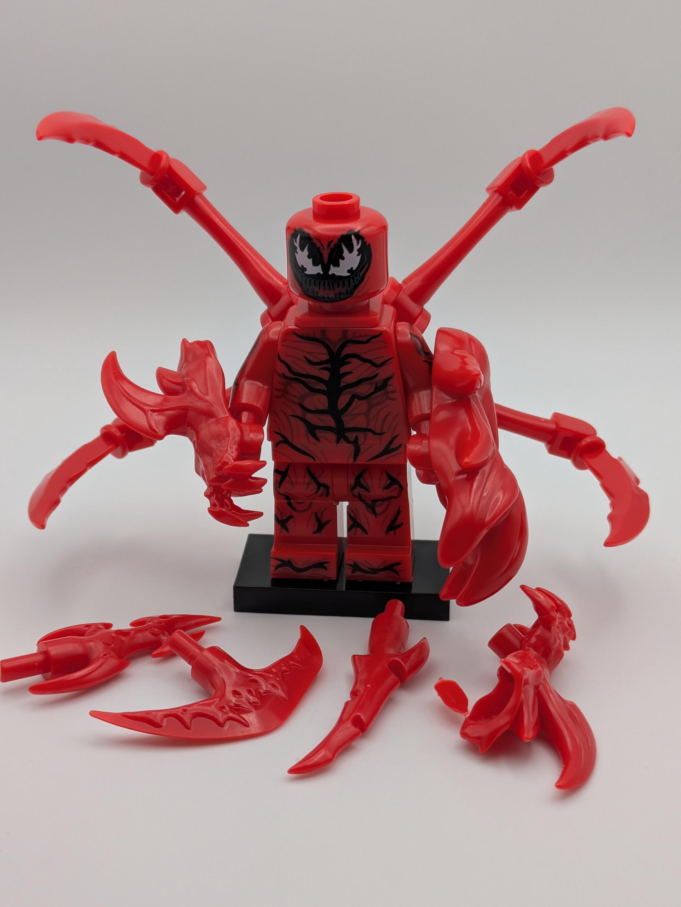 Venom Klemmbaustein Custom Minifigur MOC