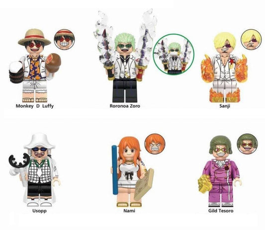 One Piece / Charakter - Klemmbaustein Custom Minifigur MOC