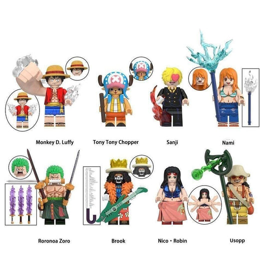 One Piece / Charakter - Klemmbaustein Custom Minifigur MOC