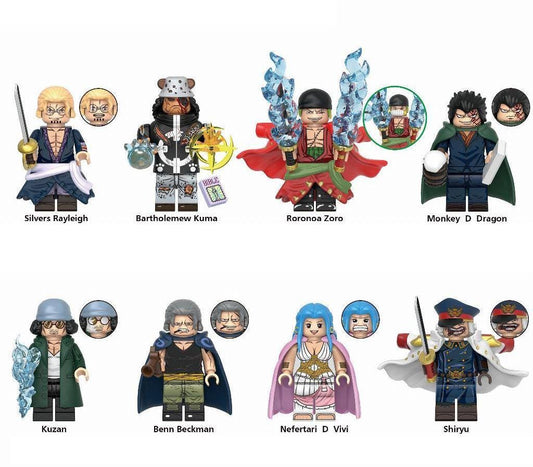 One Piece / Charakter - Klemmbaustein Custom Minifigur MOC