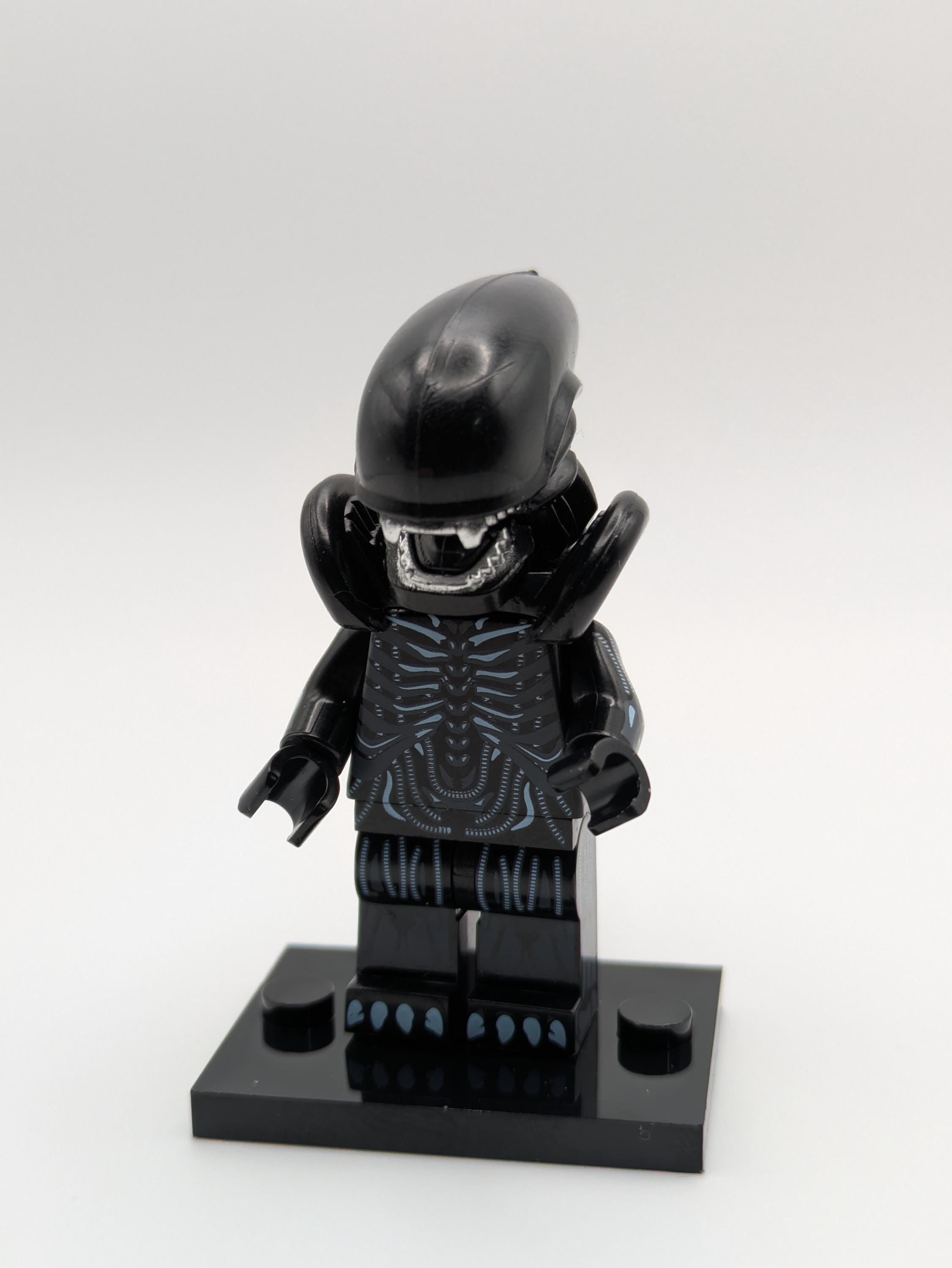 Alien Charakter - Klemmbaustein Custom Minifigur MOC