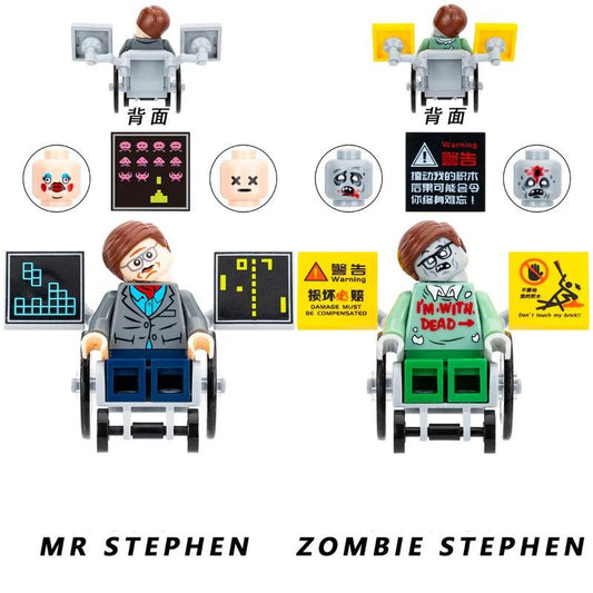 Mr. Stephen / Celebrities / Persönlichkeiten Klemmbaustein Custom Minifigur MOC