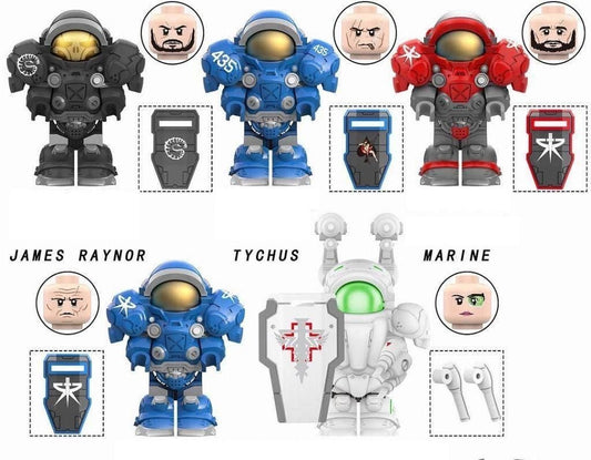 Starcraft Soldaten / Game / Klemmbaustein Custom Minifigur MOC