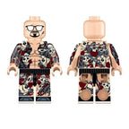 Tattooed Man Klemmbaustein Custom Minifigur MOC