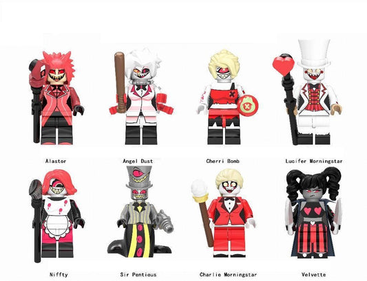 Hazbin Hotel Charakter - Klemmbaustein Custom Minifigur MOC