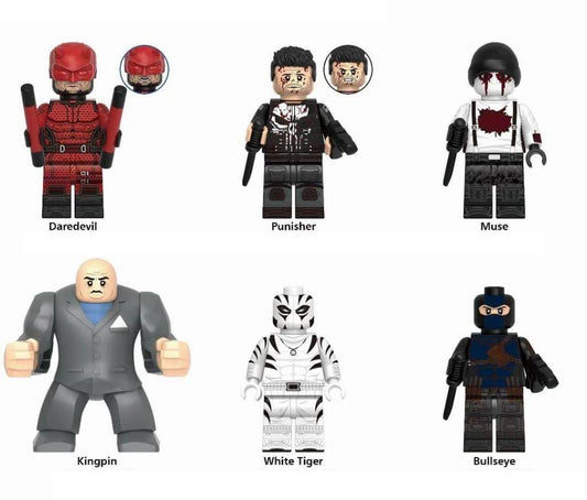 Daredevil (Born Again) / Klemmbaustein Custom Minifigur MOC