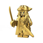 Cpt. Jack Sparrow / Fluch der Karibik - Klemmbaustein Custom Minifigur MOC