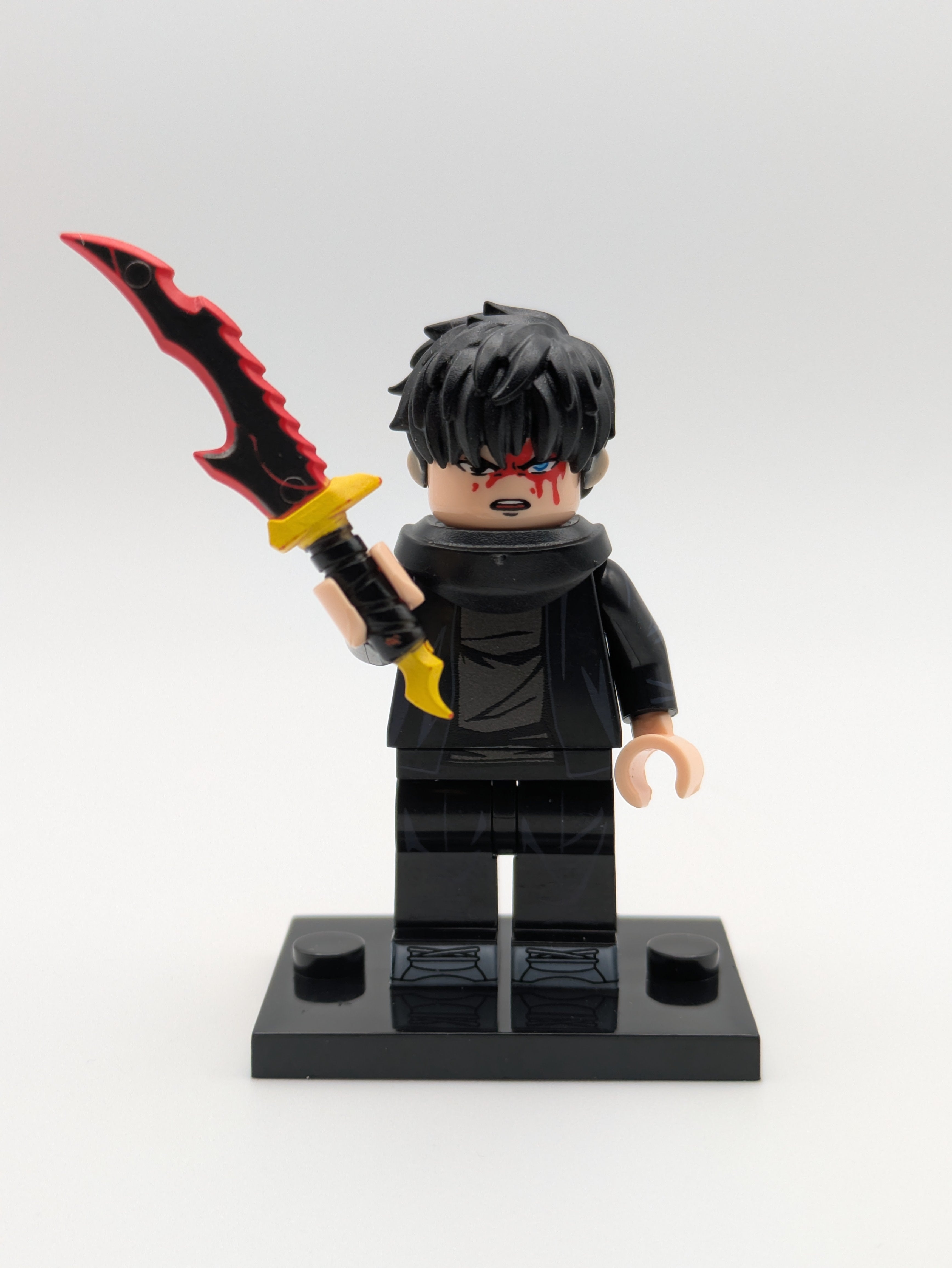 Solo Leveling Charakter - Klemmbaustein Custom Minifigur MOC